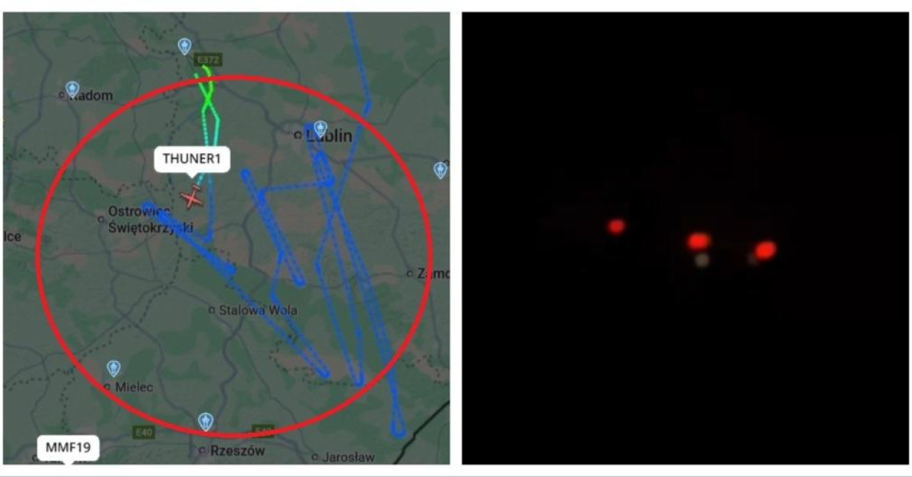 Ovo su razmjeri onoga što se događa u Poljskoj. Pogledajte snimke s lica mjesta i prizore s Flight Radara
