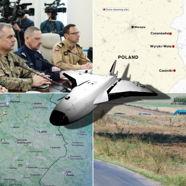 Napad dronovima na Poljsku