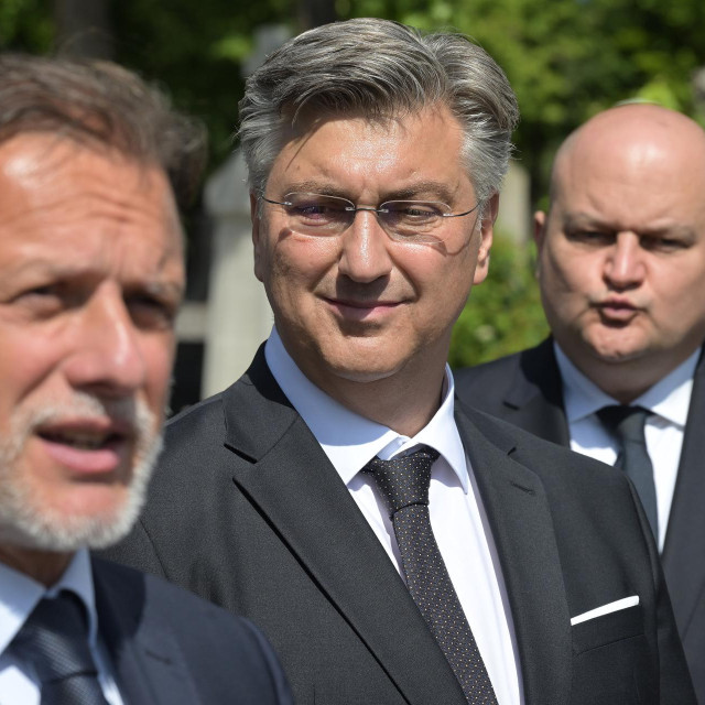 Gordan Jandroković i Andrej Plenković