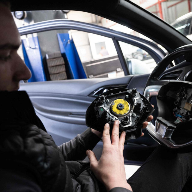 Zračni jastuk, ilustracija