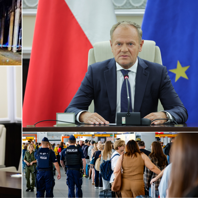 Ostaci dronova padaju po Poljskoj, Donald Tusk, Wieslaw Kukula, zračna luka u Varšavi