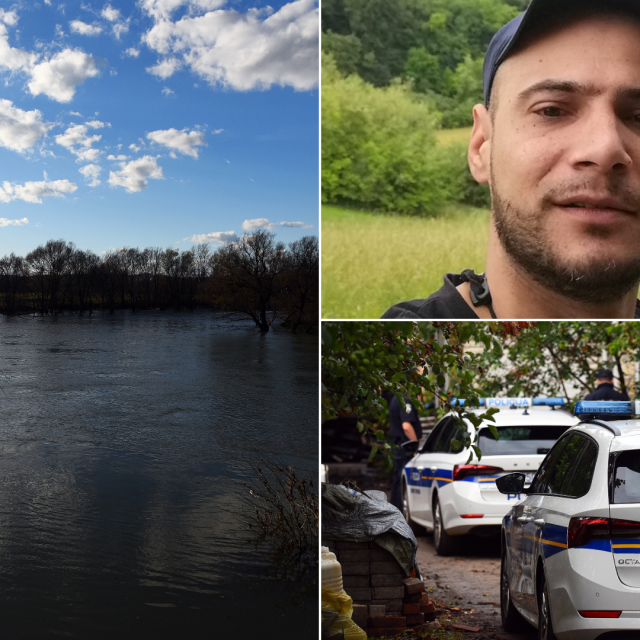 Ušće rijeke Korane u Kupu, Amar Sofić, policija (ilustracija)