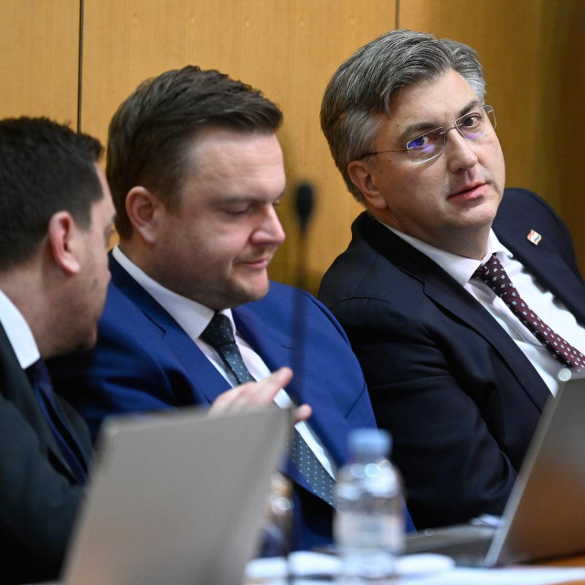 Marko Primorac i Andrej Plenković