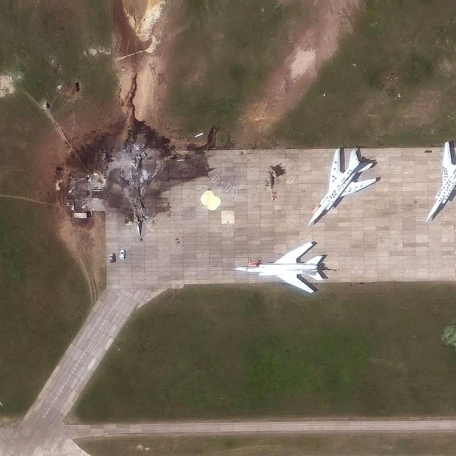 Posljedice udara na zračnu bazu Belaja