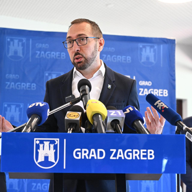 Gradonačelnik grada Zagreba Tomislav Tomašević