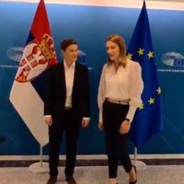 Ana Brnabić, Roberta Metsola