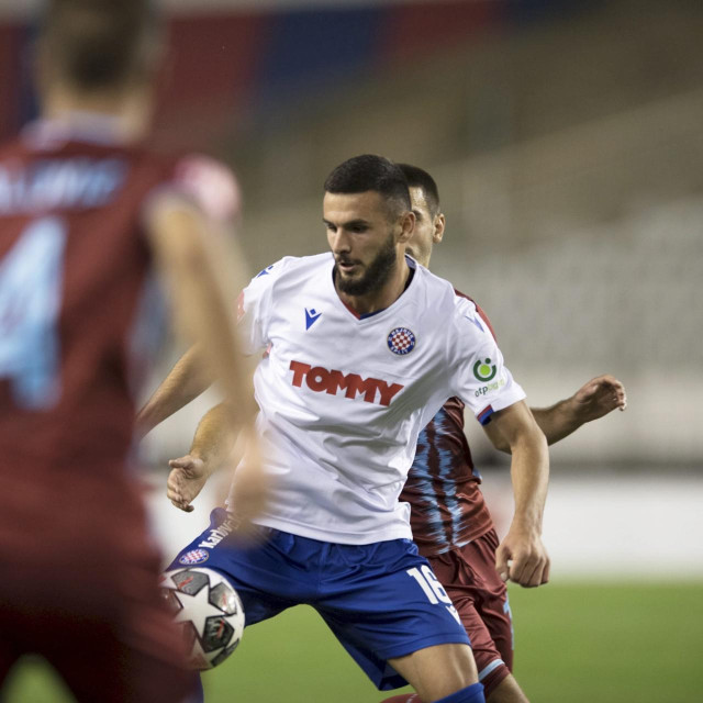 Dellova u dresu Hajduka