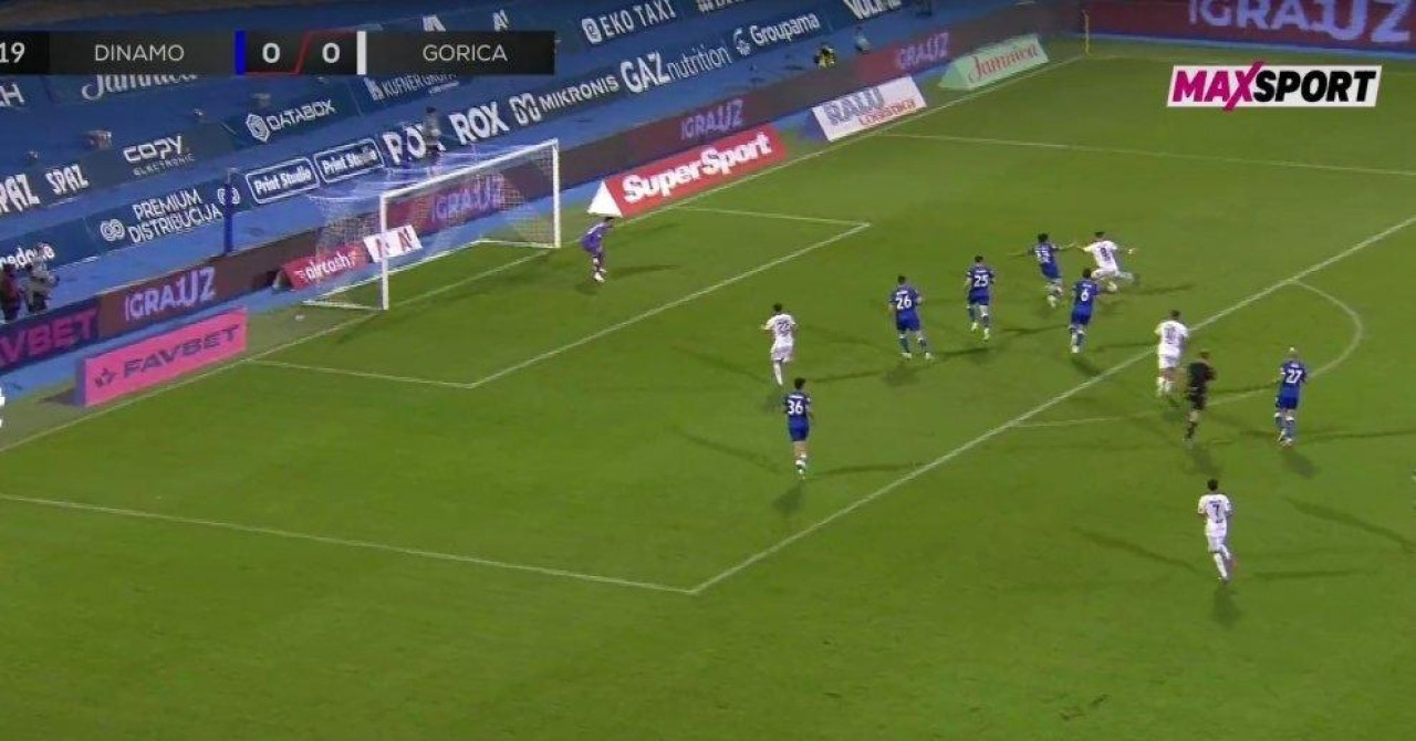 VIDEO: Pogledajte kobnu grešku Dinamova stopera, sjajnu akciju Gorice, ali i čudesan pothvat Kulenovića