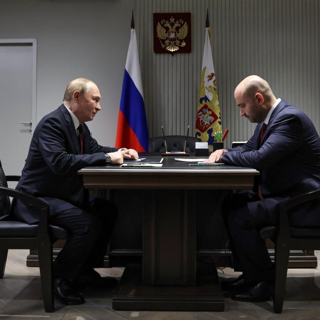 Vladimir Putin s guvernerom Samare