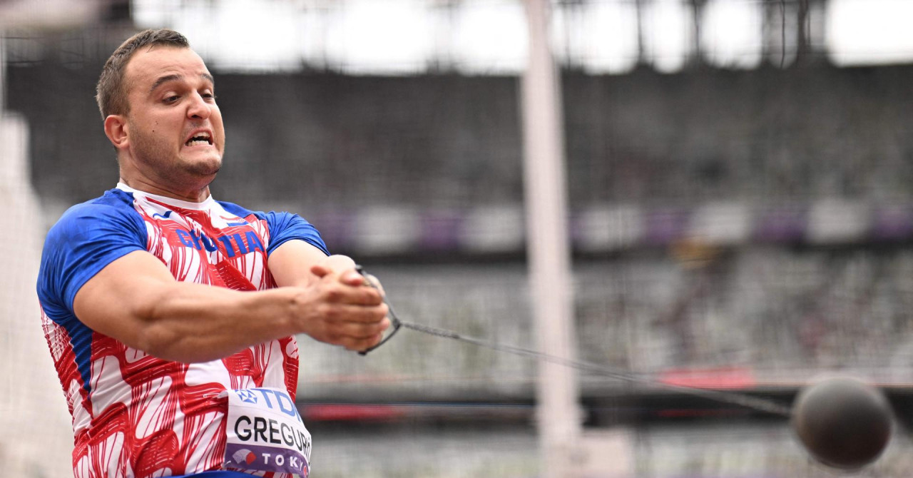 Hrvaški atlet Matija Gregurić brez finala na svetovnem prvenstvu, trener ogorčen nad sojenjem
