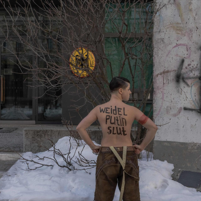 Prizor s prosvjeda protiv AfD-a u Njemačkoj 