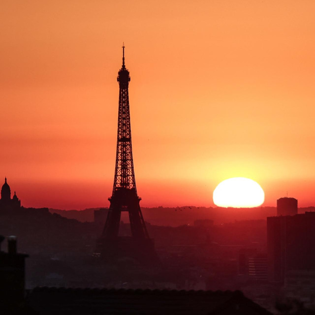 Vrućina, ilustracija