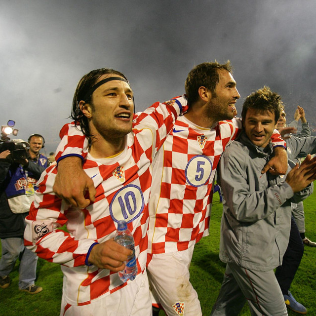 Niko Kovač, Igor Tudor i Anthony Šerić kao hrvatski reprezentativci