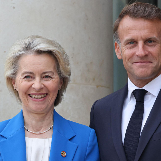 Ursula Von der Leyen, Emmanuel Macron
