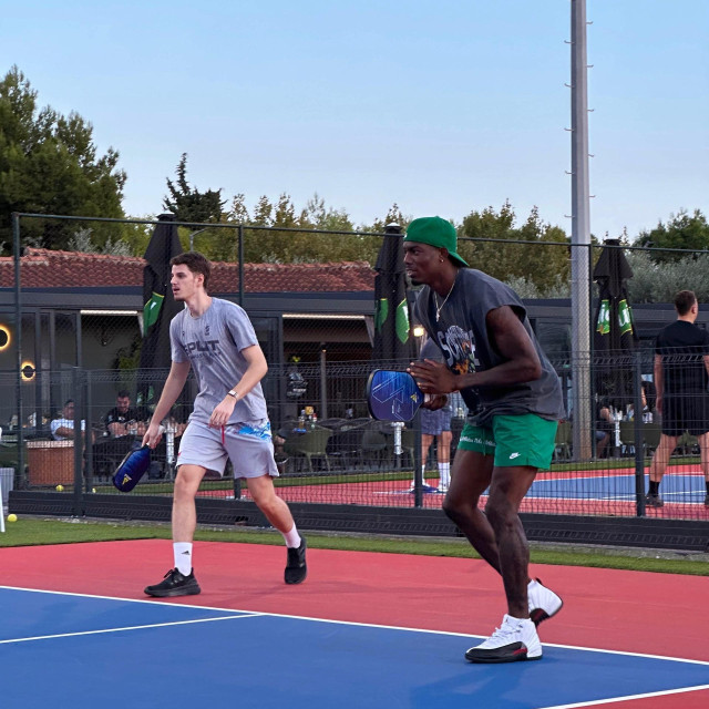 Košarkaši Splita na pickleballu