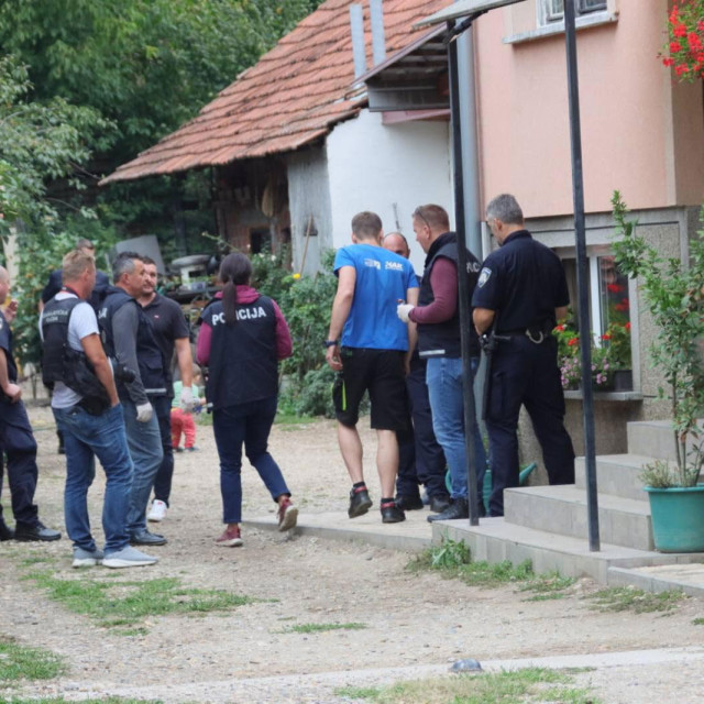 Policija u Maloj Subotici