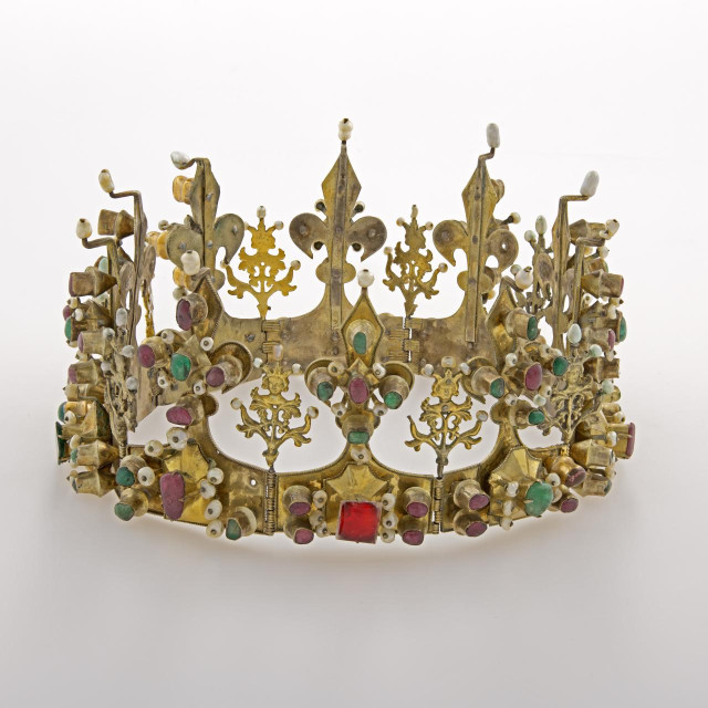 Anžuvinska kruna iz Škrinje svetog Šimuna, 14. stoljeće