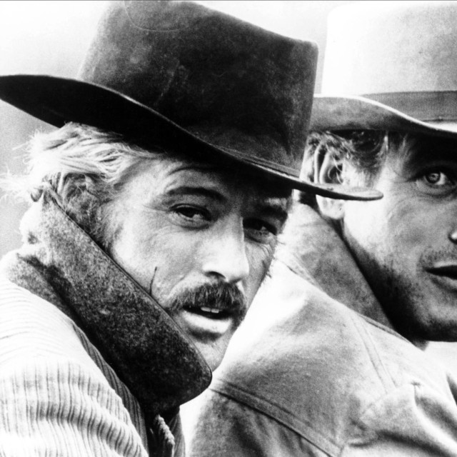 Robert Redford i Paul Newman (”Butch Cassidy i Sundance Hill”)