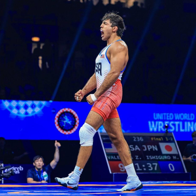 Zahid Valencia, svjetski prvak (86kg FS) u Zagrebu 2025.
