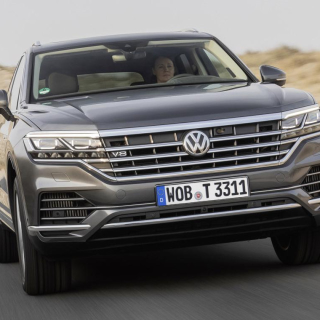 Aktualni VW Touareg, ilustracija