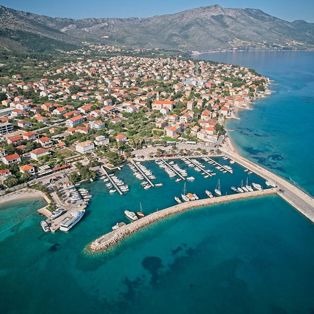 Orebić iz zraka
