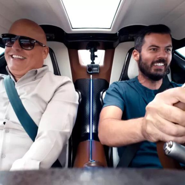 Mate Rimac i Christian von Koenigsegg