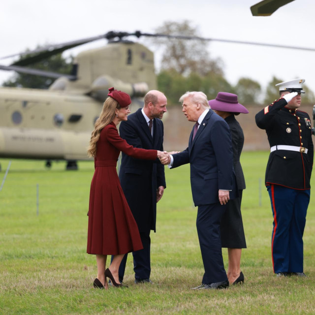 Službeni posjet Donalda i Melanije Trump u Windsor dvorcu