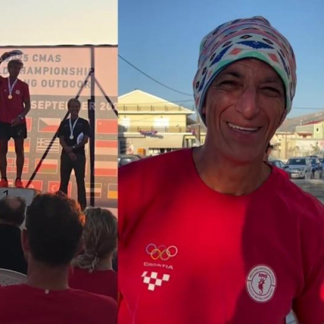 Budimir Šobat na ovogodišnjem Svjetskom prvenstvu u dubinskom ronjenju