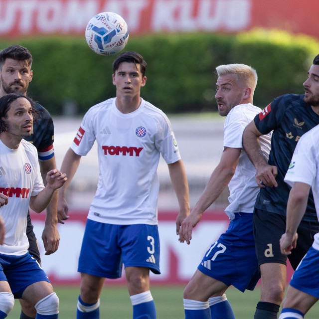 Hajduk - Dinamo: Krovinović, Petković, Prpić, Melnjak, Kulenović, Rakitić