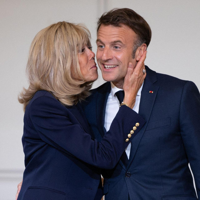 Brigitte i Emmanuel Macron