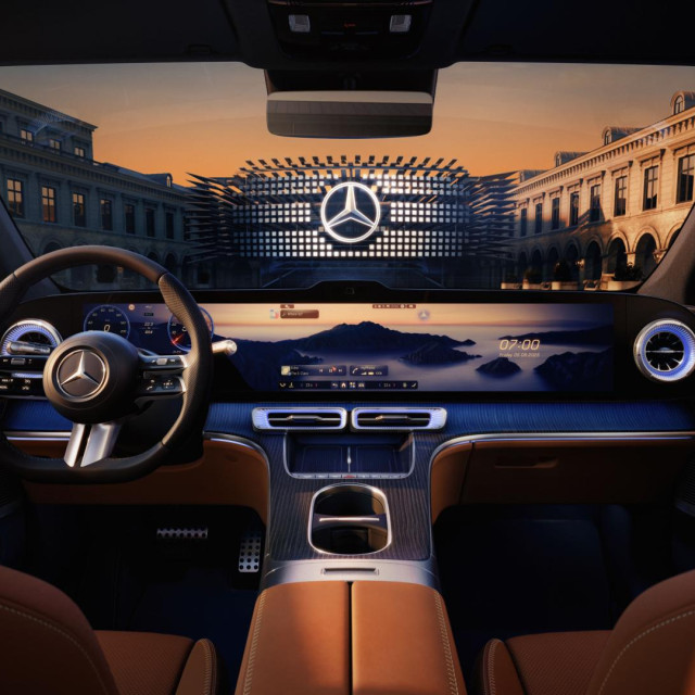Mercedes GLC Hyperscreen