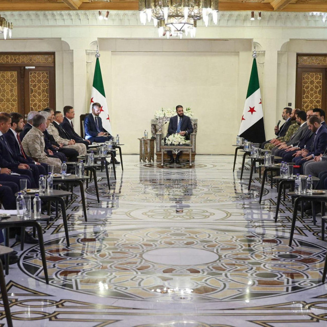 Ahmad Al-Sharaa s ruskom delegacijom