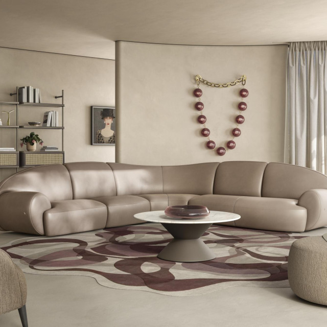 Memoria kutna garnitura, salon Natuzzi, Zagreb Buzin