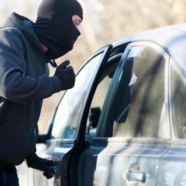 Krađa auta, ilustracija