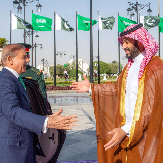 Mohammed bin Salman i Shehbaz Sharif 