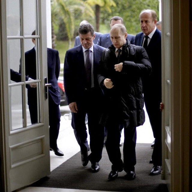 Vladimir Putin i Dmitrij Kozak