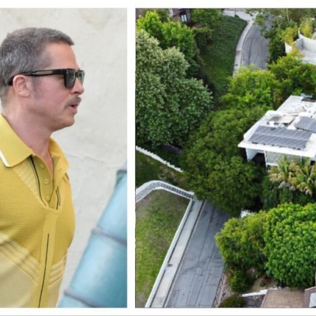 Brad Pitt i njegova vila u Los Angelesu