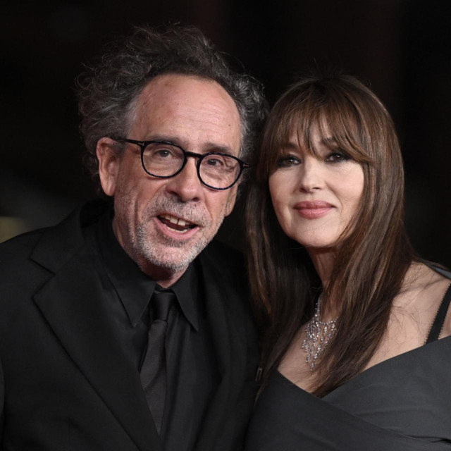 Tim Burton i Monica Bellucci