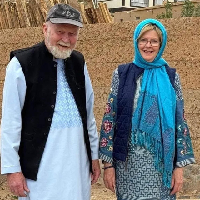 Peter i Barbie Reynolds 