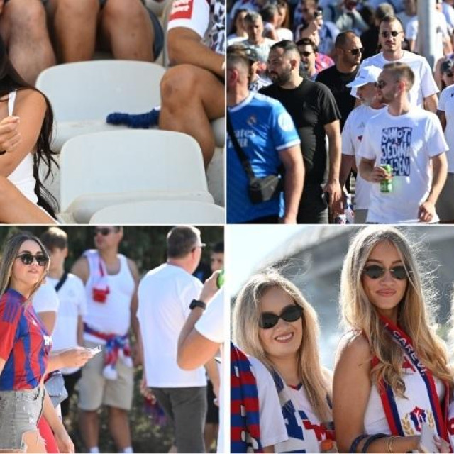 Navijači uoči derbija u Splitu