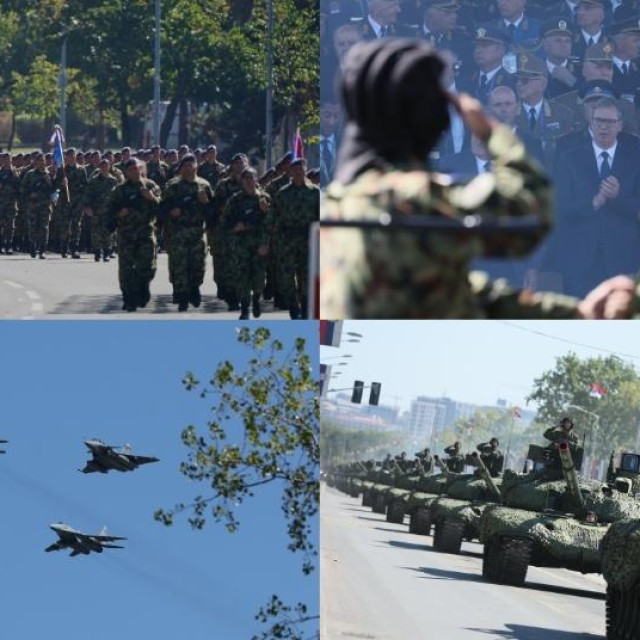 Vojna parada u Beogradu