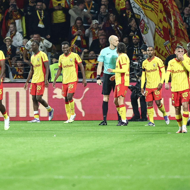 Slavlje nogometaša Lensa