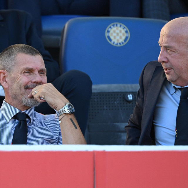 Zvonimir Boban i Velimir Zajec u poljudskoj loži