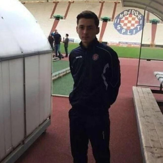 Mladi Arber Hoxha na probi u Hajduku