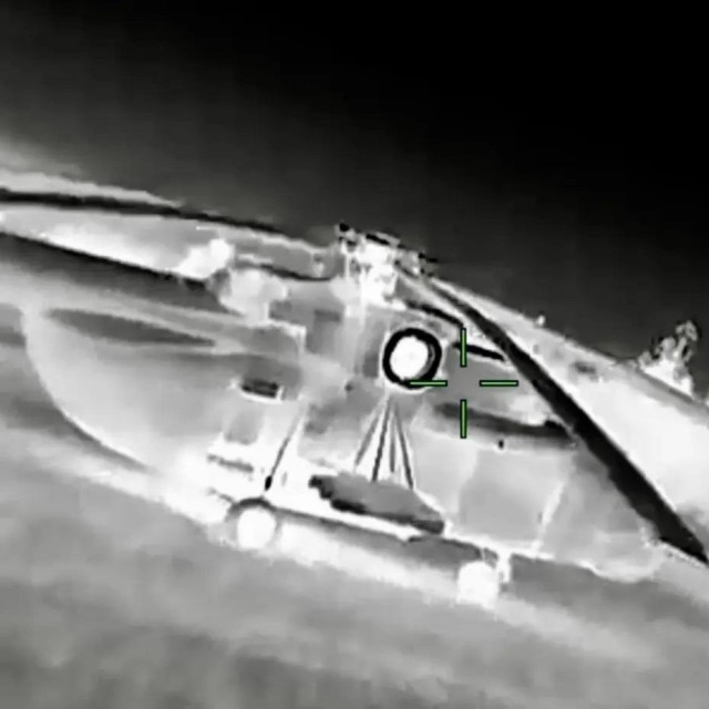 Snimka navodnog ukrajinskog napada na ruski helikopter
