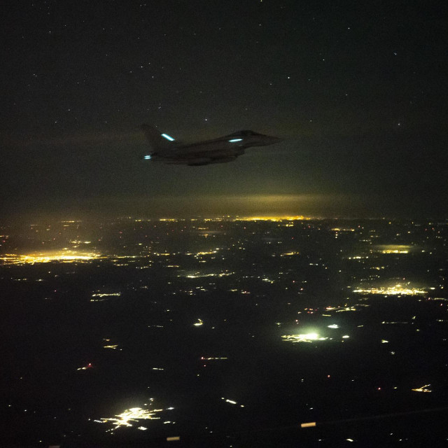 Britanski Typhoon u patroli iznad Poljske