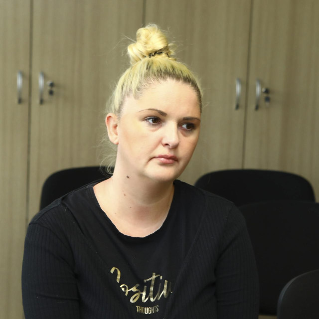 Marijana Prpić na početku suđenja na Županijskom sudu u Velikoj Gorici