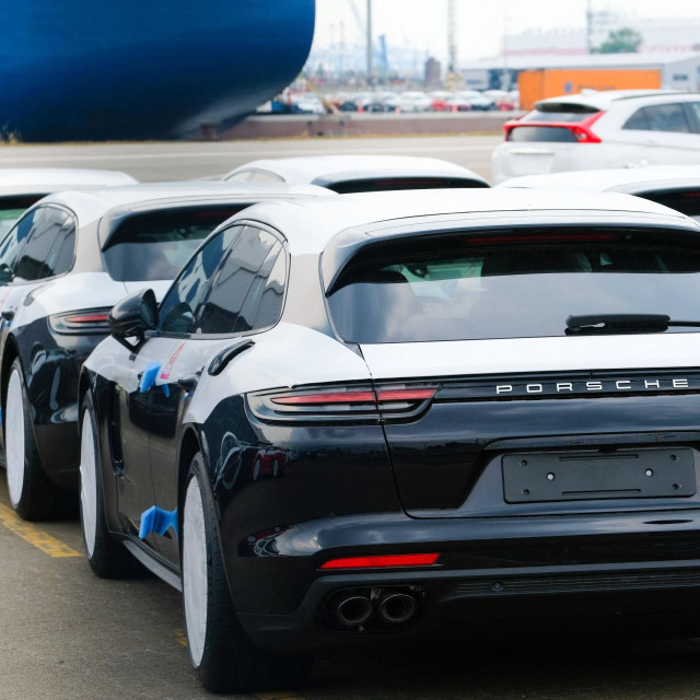 Porsche, ilustracija