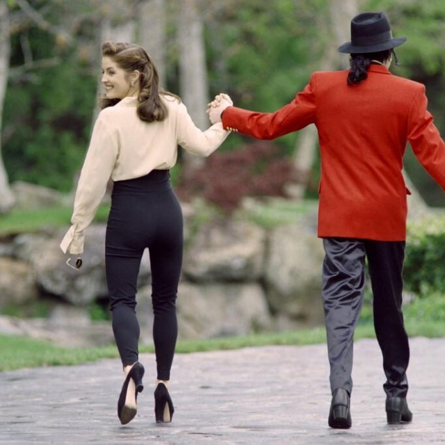 Lisa Marie Presley i Michael Jackson