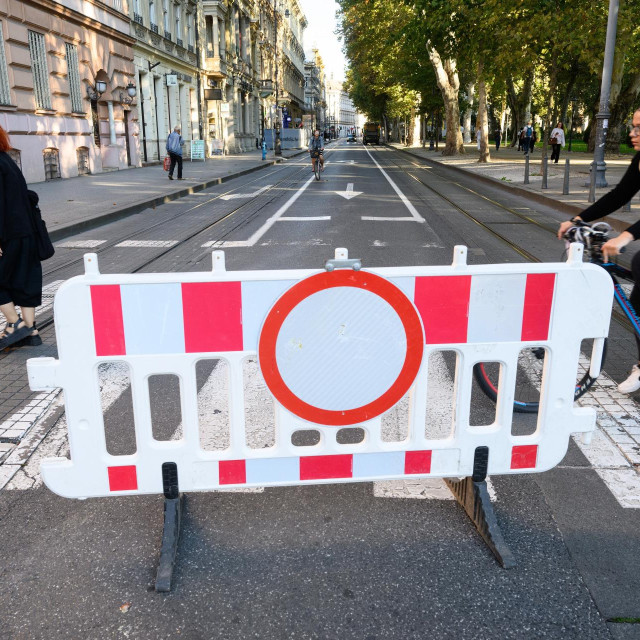 U povodu Europskog tjedna mobilnosti, centar Zagreba zatvoren je za automobile od 8 do 20 sati